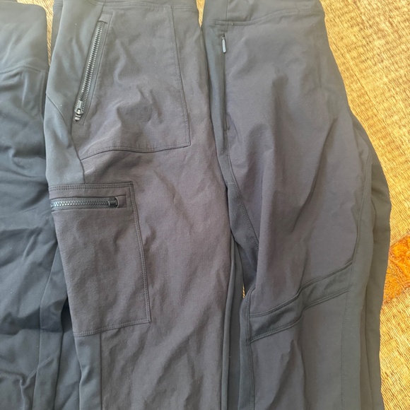 LOT of 4 Athleta Moto Leggins Sz M/8 - Picture 3 of 7